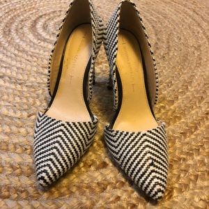 Banana Republic B&W heels